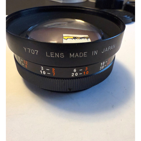 Yashica Yashikor AUX Telephoto 1:4 Y707 Preowned Lens Great Condition - Picture 3 of 6